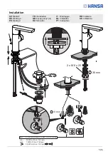 Preview for 5 page of Oras HANSA 5526 2203 Installation And Maintenance Manual