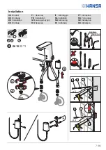 Preview for 7 page of Oras HANSA HANSALIGNA 0614 2201 Installation And Maintenance Manual