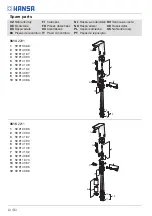 Preview for 14 page of Oras HANSA HANSALIGNA 0614 2201 Installation And Maintenance Manual