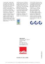 Preview for 48 page of Oras IL BAGNO ALESSI One 8500 Installation Manual