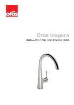 Preview for 1 page of Oras Inspera 3030F Installation And Maintenance Manual