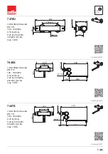 Предварительный просмотр 7 страницы Oras Nova 7412 Installation And Maintenance Manual