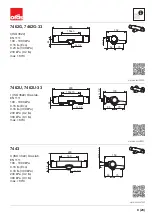 Предварительный просмотр 9 страницы Oras Nova 7412 Installation And Maintenance Manual