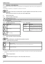 Предварительный просмотр 4 страницы Oras Safira Installation And Maintenance Manual