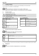 Предварительный просмотр 17 страницы Oras Safira Installation And Maintenance Manual