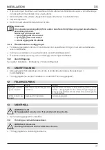 Предварительный просмотр 37 страницы Oras Safira Installation And Maintenance Manual