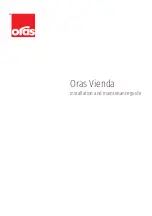 Oras Vienda Installation And Maintenance Manual preview