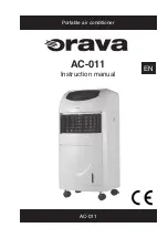 Preview for 1 page of Orava AC-011 Instruction Manual