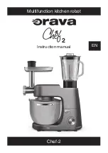 Orava Chef-2 Instruction Manual preview