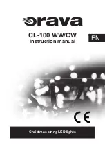 Orava CL-100 CW Instruction Manual preview