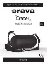 Orava Crater-12 Instruction Manual preview