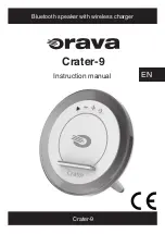 Orava Crater-9 Instruction Manual preview