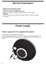 Preview for 8 page of Orava Crater-9 Instruction Manual