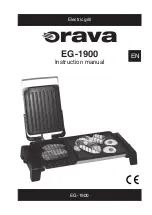 Preview for 1 page of Orava EG-1900 Instruction Manual