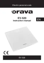 Preview for 1 page of Orava EV-520 Instruction Manual