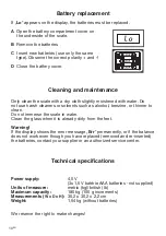 Preview for 10 page of Orava EV-520 Instruction Manual