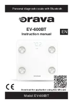 Orava EV-600BT Instruction Manual preview