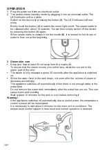 Предварительный просмотр 14 страницы Orava FI-300 Instruction Manual