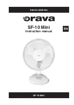 Orava Mini SF-10 Instruction Manual preview