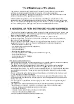 Preview for 2 page of Orava Mini SF-10 Instruction Manual