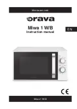 Preview for 1 page of Orava Miwa 1 W Instruction Manual