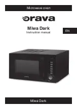 Preview for 1 page of Orava Miwa Dark Instruction Manual