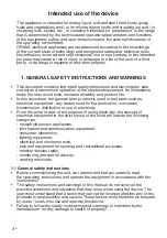 Preview for 2 page of Orava RM-207 Instruction Manual