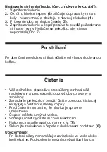 Предварительный просмотр 11 страницы Orava SC-13 Instruction Manual