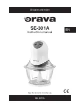 Orava SE-301A Instruction Manual preview