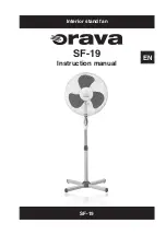 Orava SF-19 Instruction Manual preview