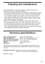 Preview for 17 page of Orava Stoma fresh Instruction Manual