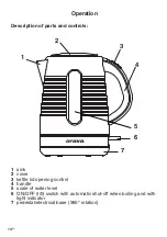 Preview for 14 page of Orava VK-2117 Instruction Manual