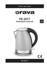 Orava VK-3217 Instruction Manual preview