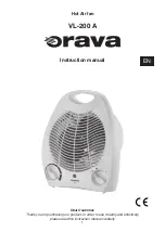 Preview for 1 page of Orava VL-200 A Instruction Manual