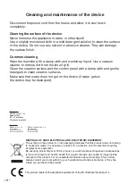 Preview for 18 page of Orava VP-200i Instruction Manual