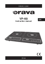 Preview for 1 page of Orava VP-40i Instruction Manual