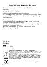 Preview for 18 page of Orava VP-40i Instruction Manual