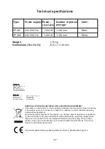 Предварительный просмотр 14 страницы Orava VP-8 S Instruction Manual