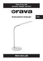 Orava WCH-003 Instruction Manual preview