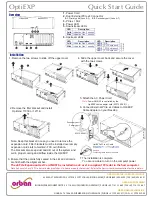 Orban OPTI EXP Quick Start Manual preview