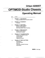 Preview for 6 page of Orban OPTIMOD 8200ST Operating Manual