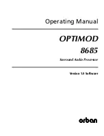 Preview for 7 page of Orban OPTIMOD 8685 Operating Manual