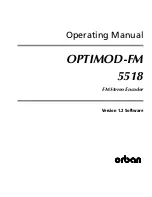 Preview for 1 page of Orban OPTIMOD-FM 5518 Operating Manual