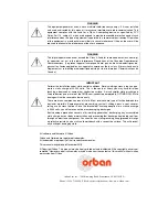 Предварительный просмотр 6 страницы Orban OPTIMOD-FM 5700i Operating Manual