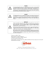 Предварительный просмотр 6 страницы Orban OPTIMOD-FM 8600 Operating Manual