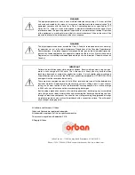 Preview for 6 page of Orban OPTIMOD-FM 8600Si Operating Manual