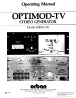 Preview for 40 page of Orban Optimod-TV 8182A/SG Operating Manual