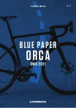 Orbea M117 Technical Manual preview