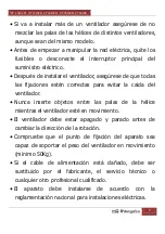 Preview for 5 page of Orbegozo 8436011054428 Instruction Manual