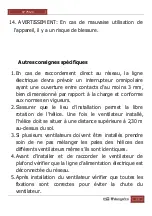 Preview for 18 page of Orbegozo 8436044526299 Instruction Manual